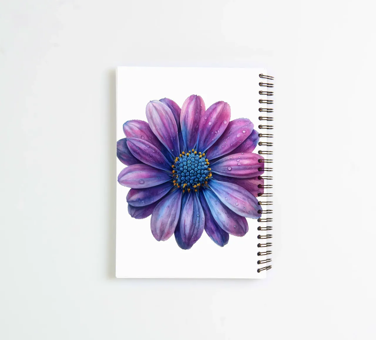 Osteospermum Flower 2 spiral notebook by Bold Blooms