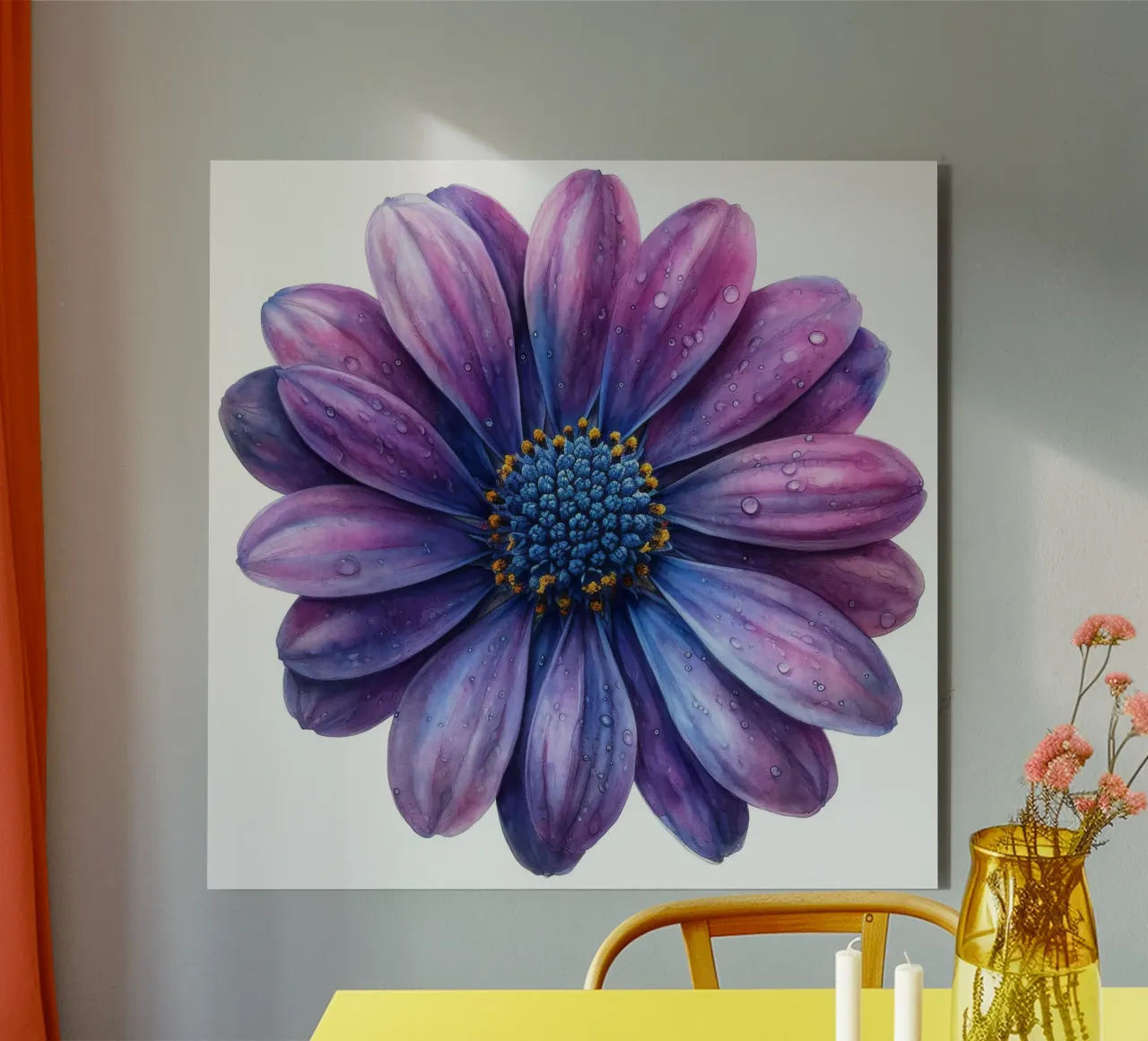 Osteospermum bloem 2 forex-plaat van Bold Blooms