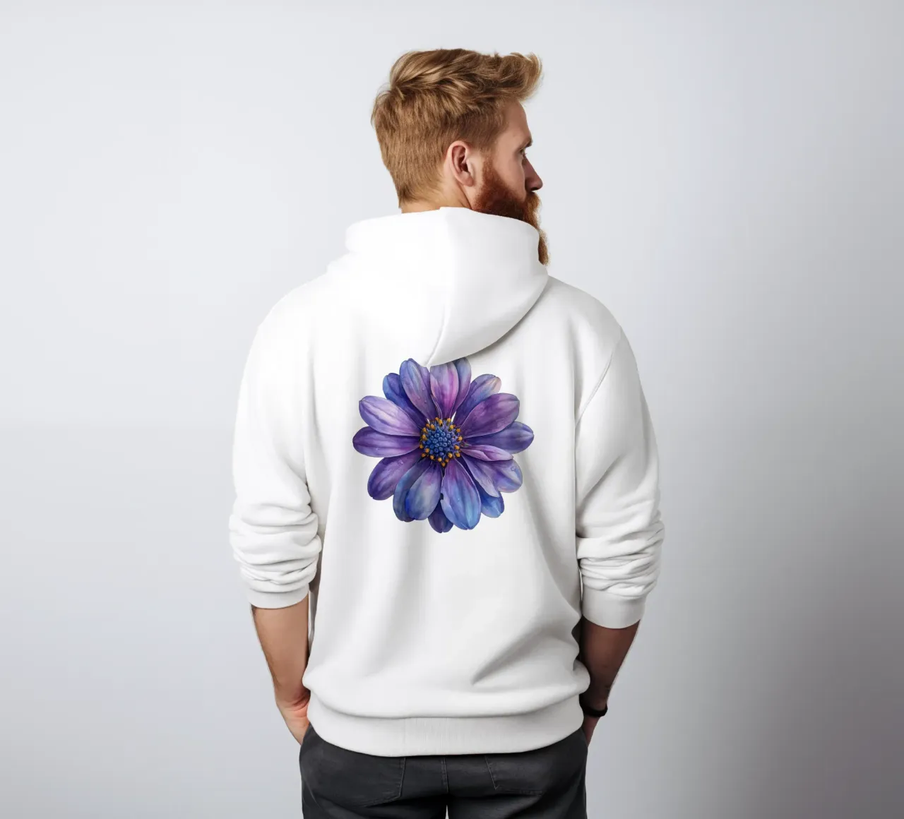 Osteospermum Fiore 3 felpa con cappuccio da Bold Blooms