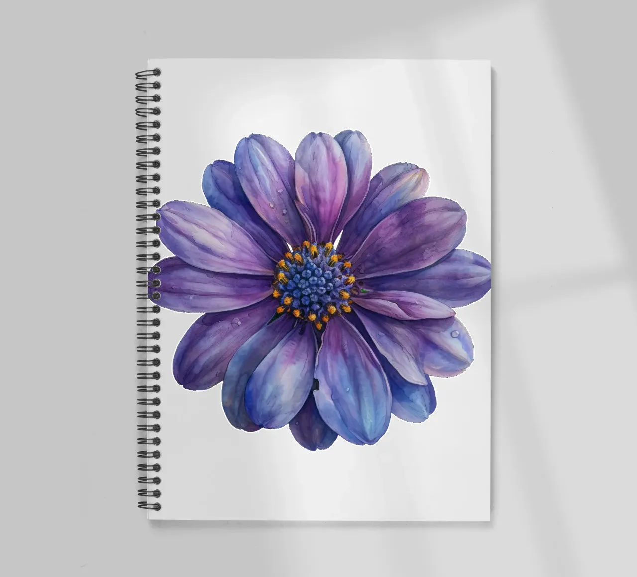 Osteospermum Flower 3 spiral notebook by Bold Blooms