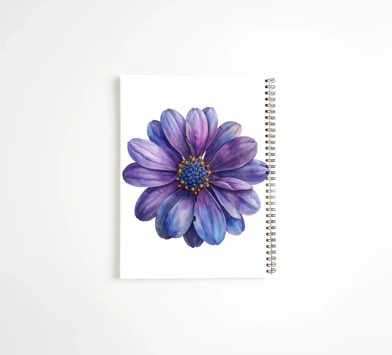 Osteospermum Flower 3 spiral notebook by Bold Blooms