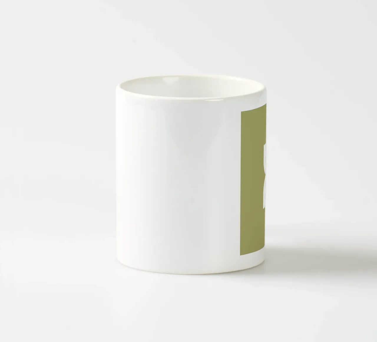 Sage Bloom Harmony - Floreale geometrico moderno di metà secolo tazza in ceramica da susanacosta