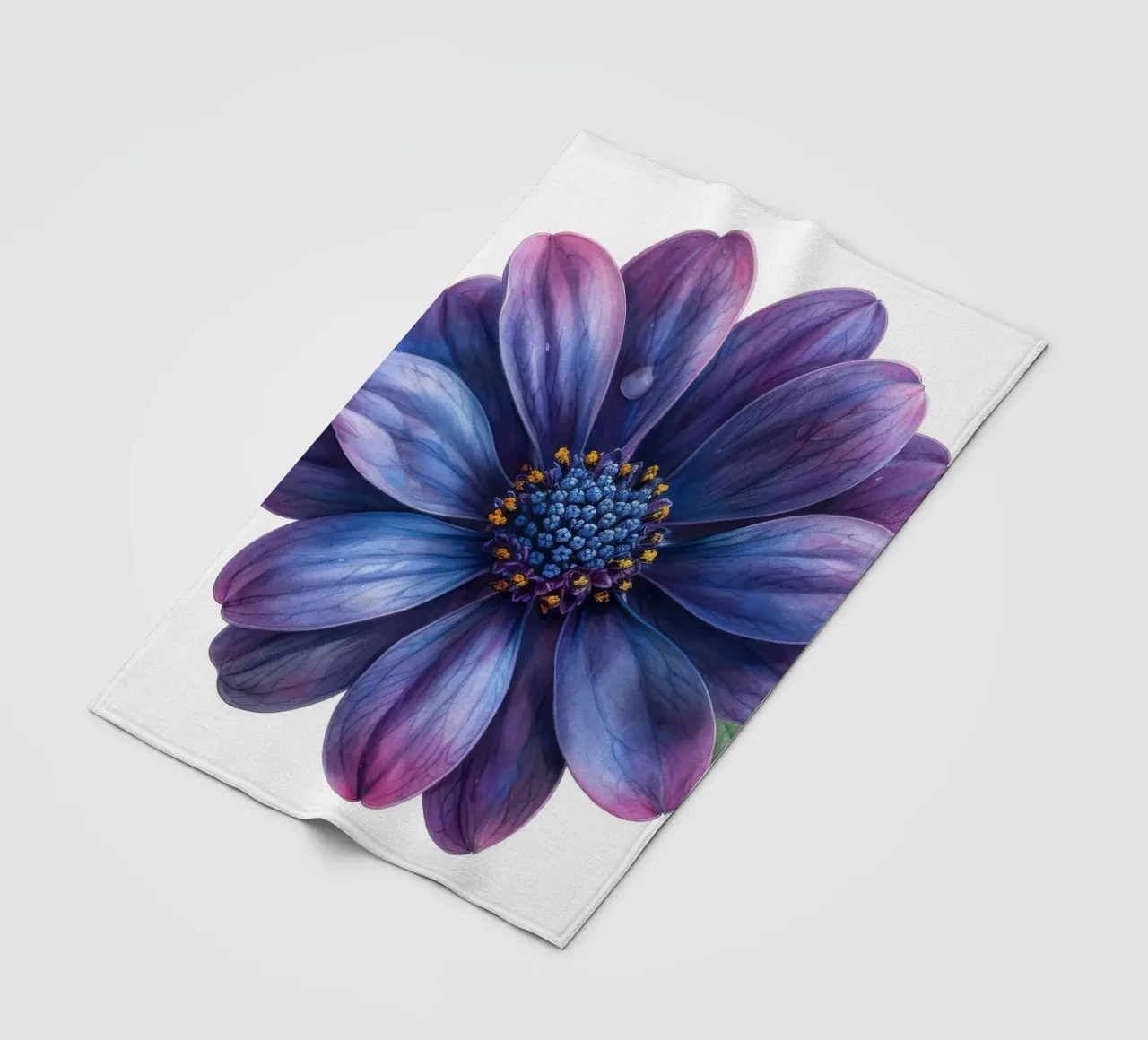 Osteospermum Flower 4 fleece blanket by Bold Blooms