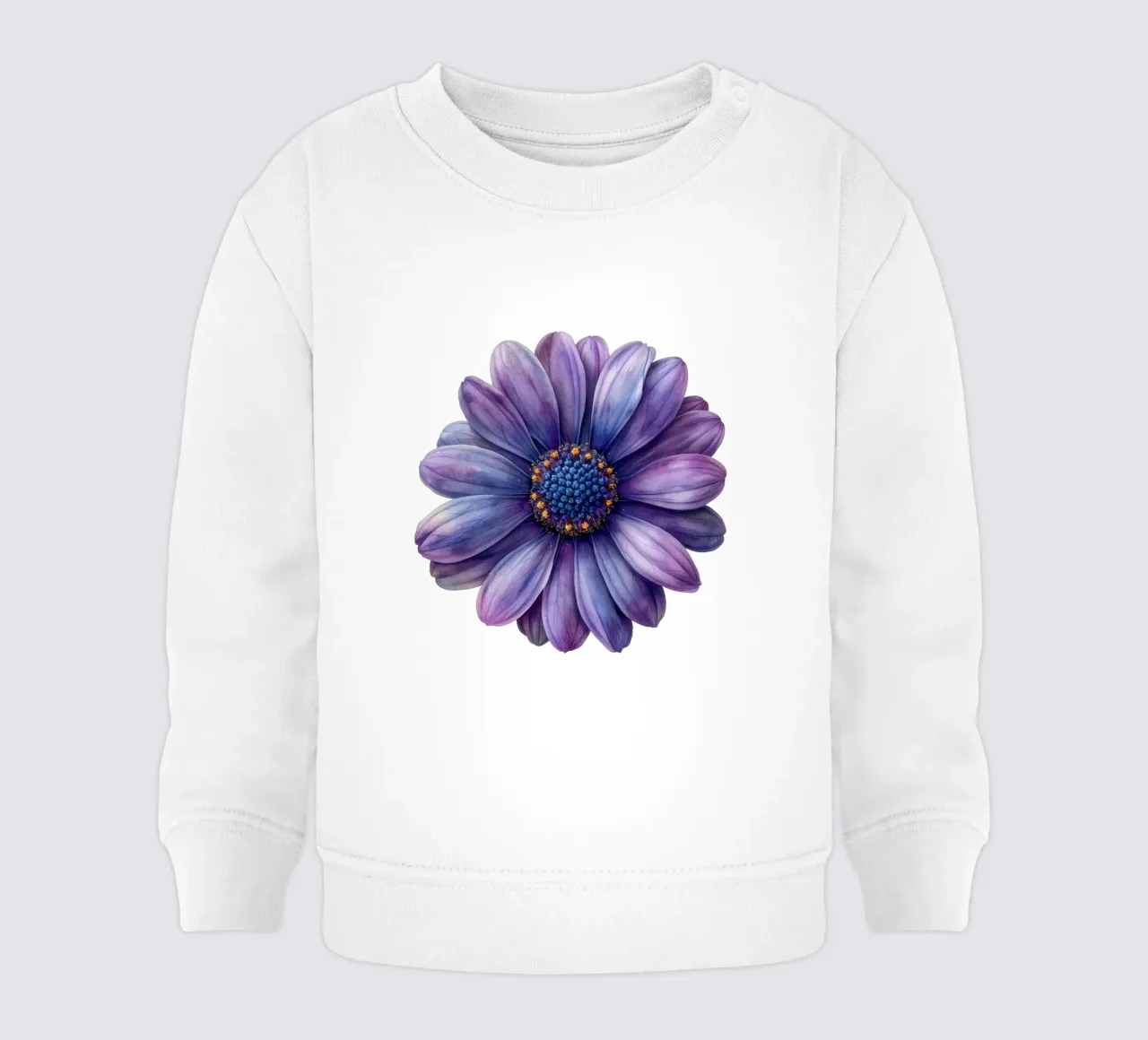 Osteospermum Fiore 1 felpa neonato da Bold Blooms