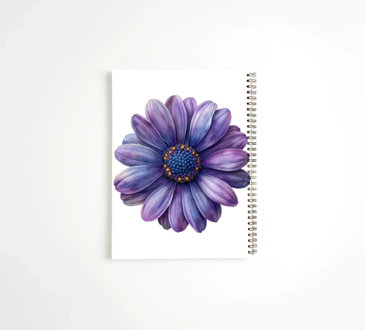 Osteospermum Flower 1 spiral notebook by Bold Blooms