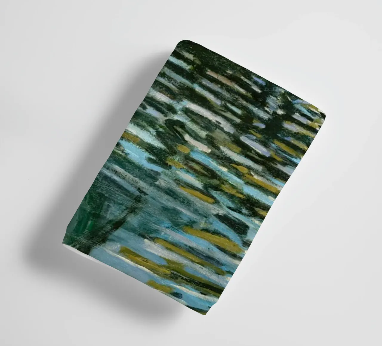 Claude Monet - Lo stagno delle rane asciugamano da bagno da Timeless Artworks
