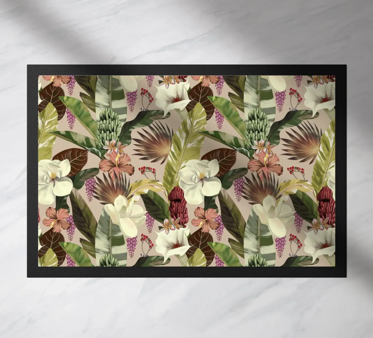 Tropical Summer breeze pattern zerbino da anisillustration