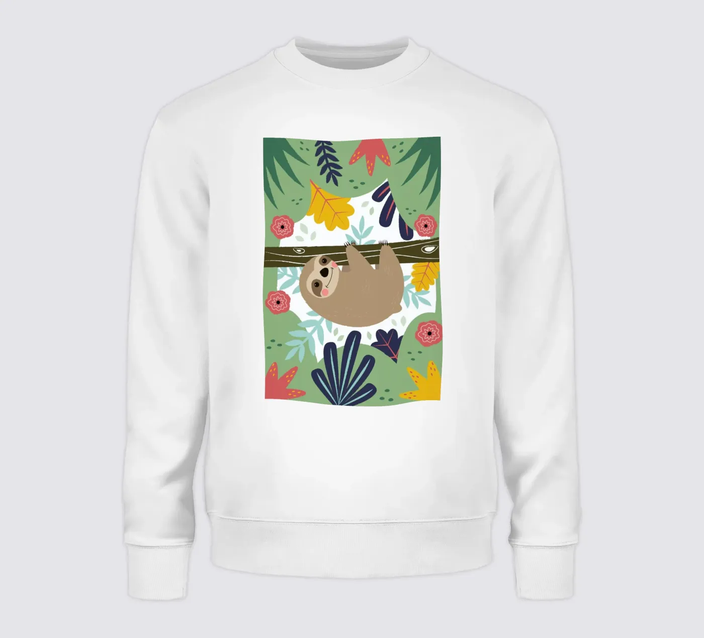 Sloth sweatshirt van Karin Bijlsma