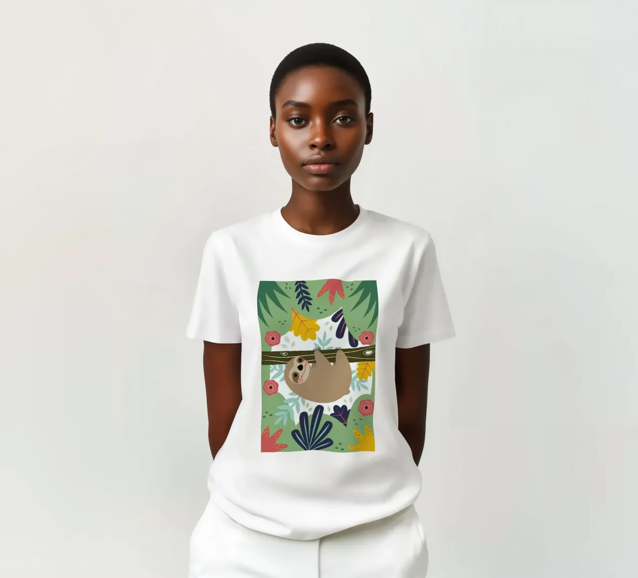 Sloth t-shirt de Karin Bijlsma