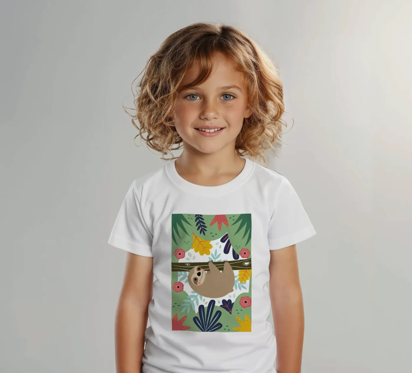 Sloth kids t-shirt by Karin Bijlsma