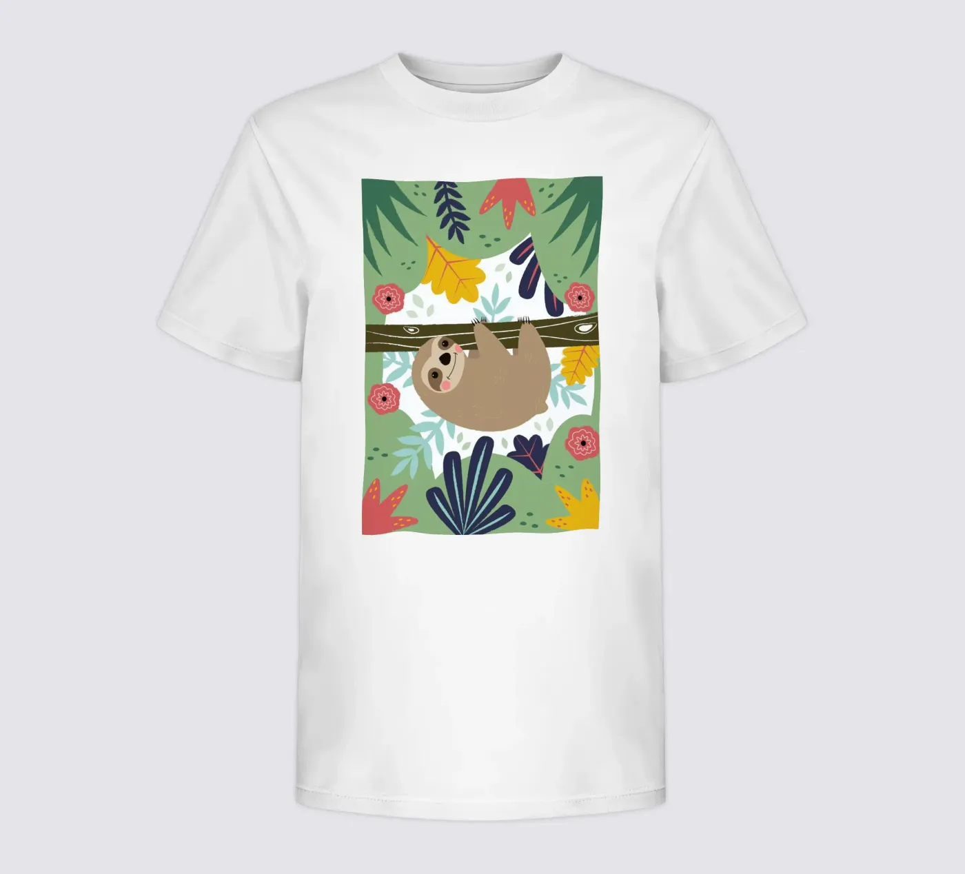 Sloth kinder t-shirt van Karin Bijlsma