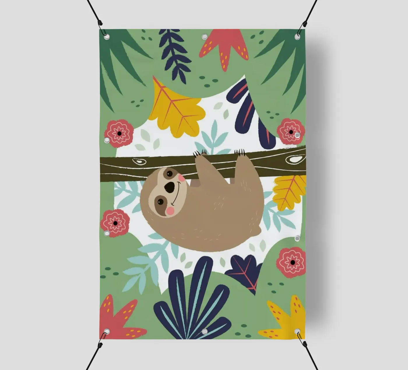 Sloth telo in pvc da Karin Bijlsma