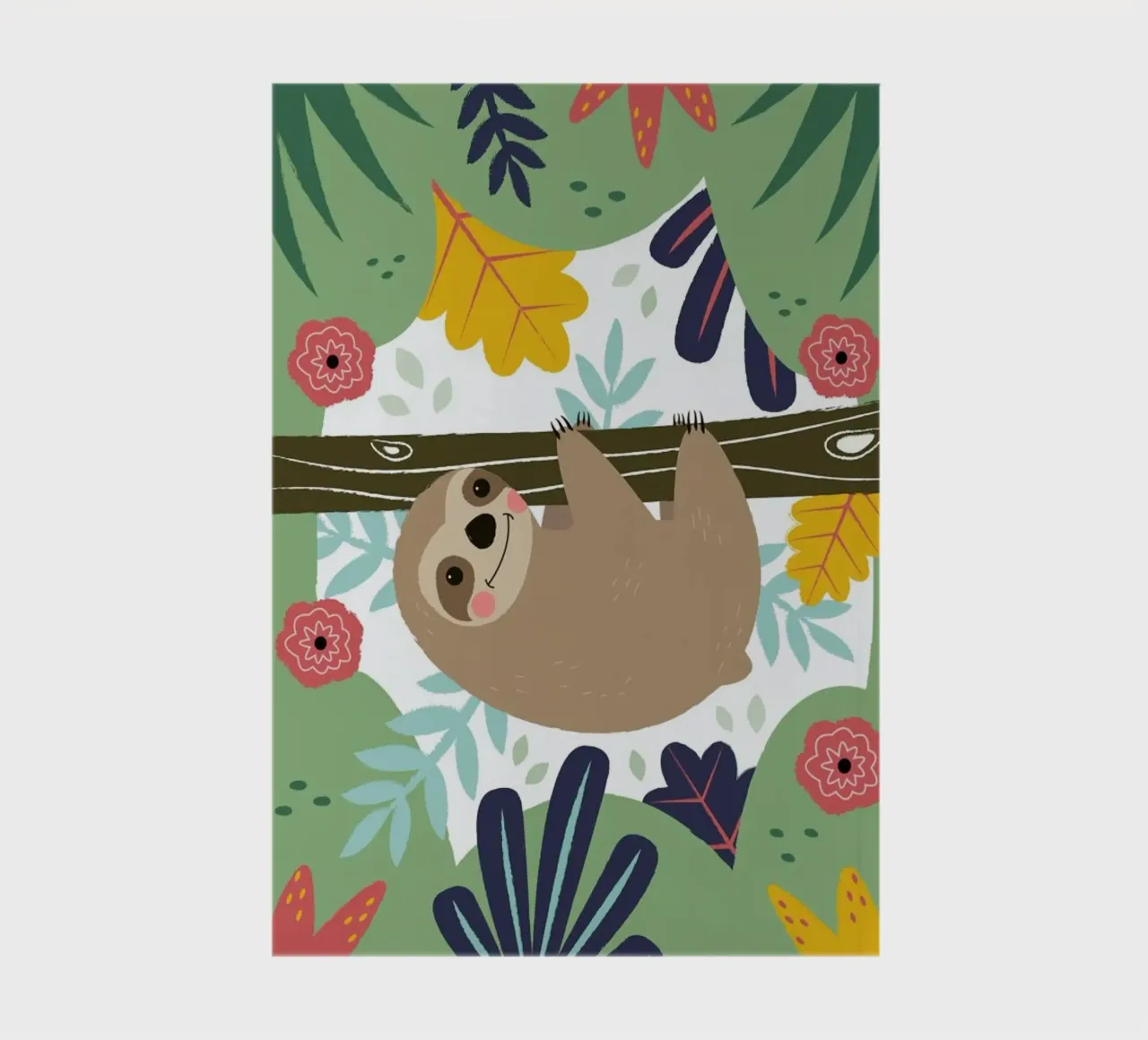 Sloth notebook by Karin Bijlsma