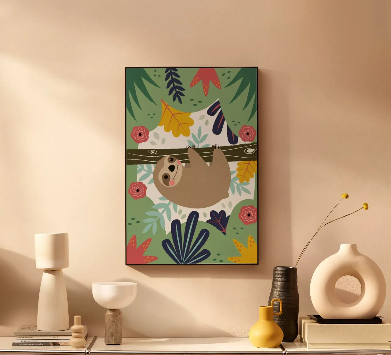 Sloth plexiglass da Karin Bijlsma