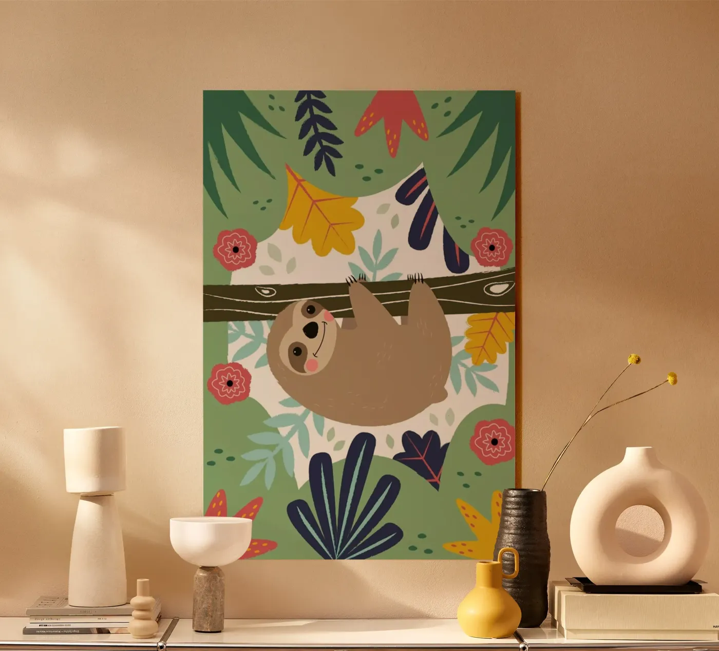 Sloth plexiglass da Karin Bijlsma