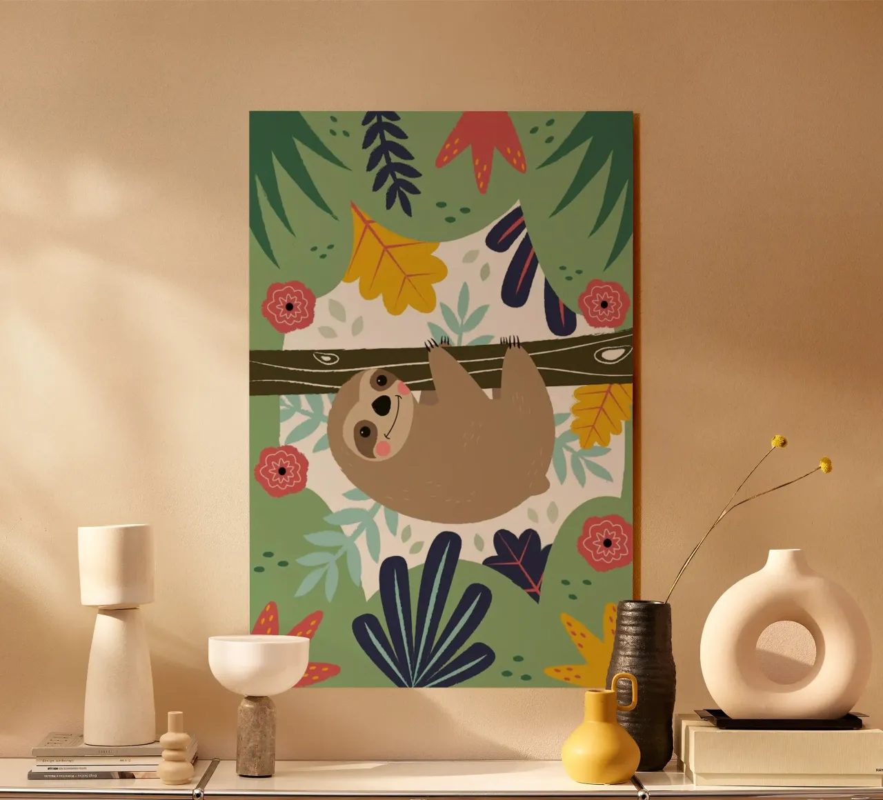 Sloth plexiglass da Karin Bijlsma