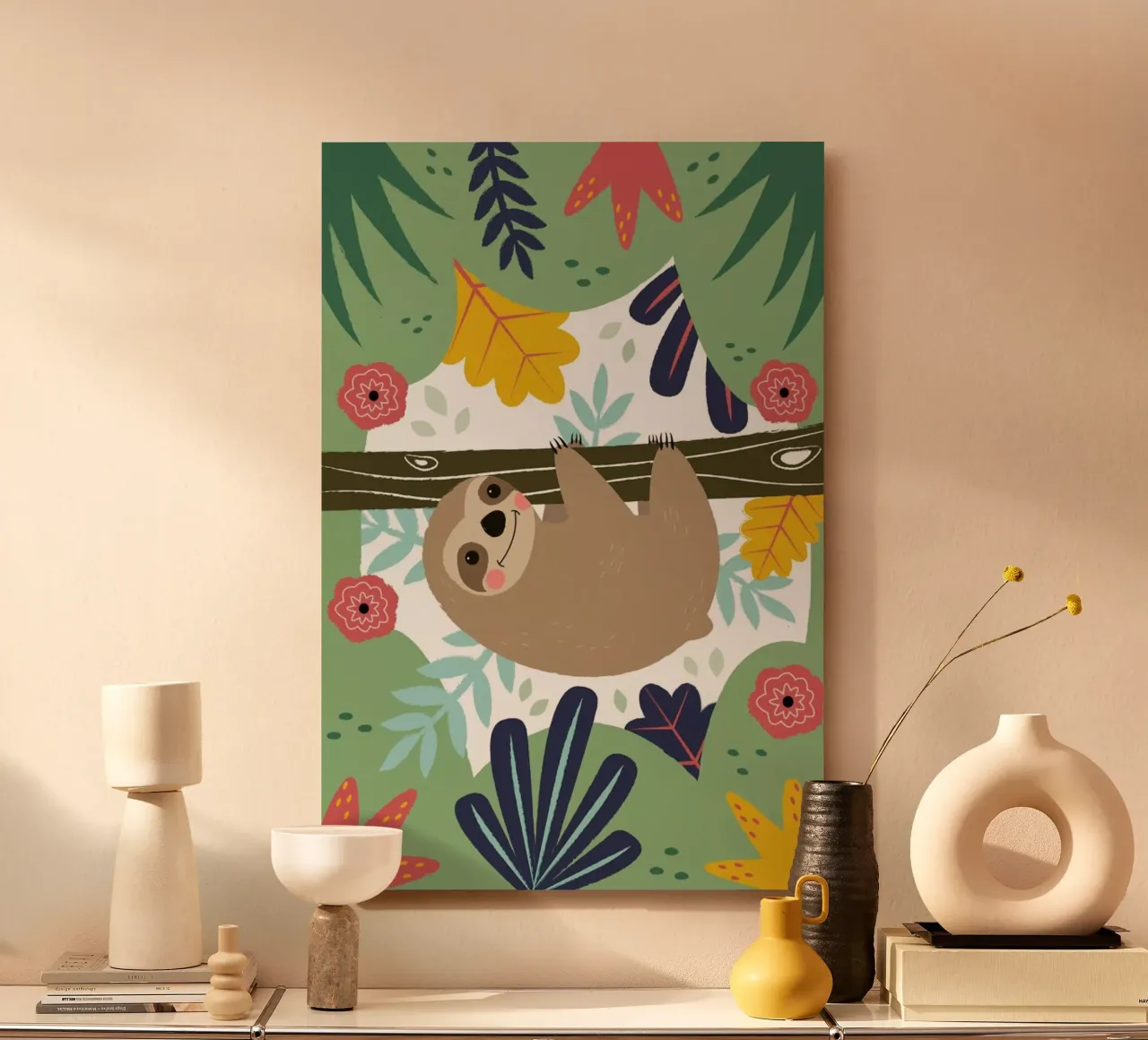 Sloth alluminio dibond da Karin Bijlsma