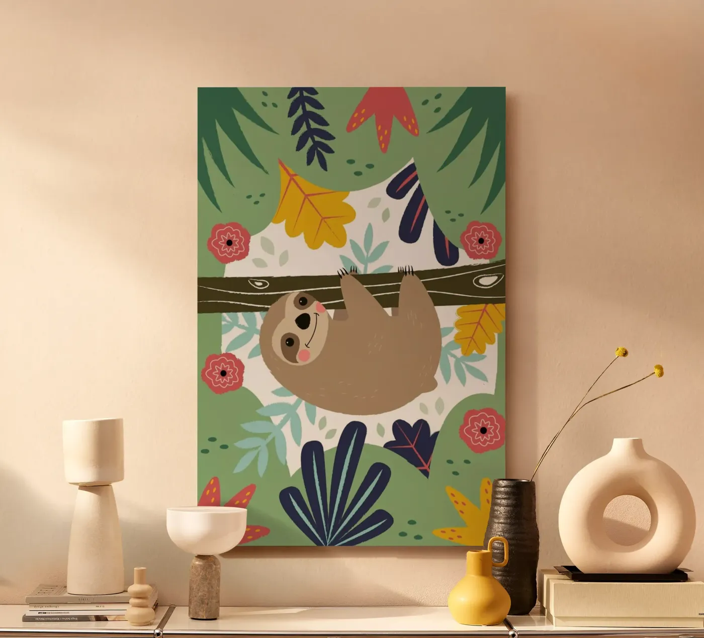 Sloth forex-plaat van Karin Bijlsma