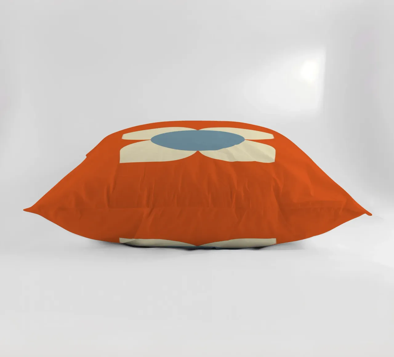Retro Bloom Radiance - Floreale geometrico moderno di metà secolo cuscino da susanacosta