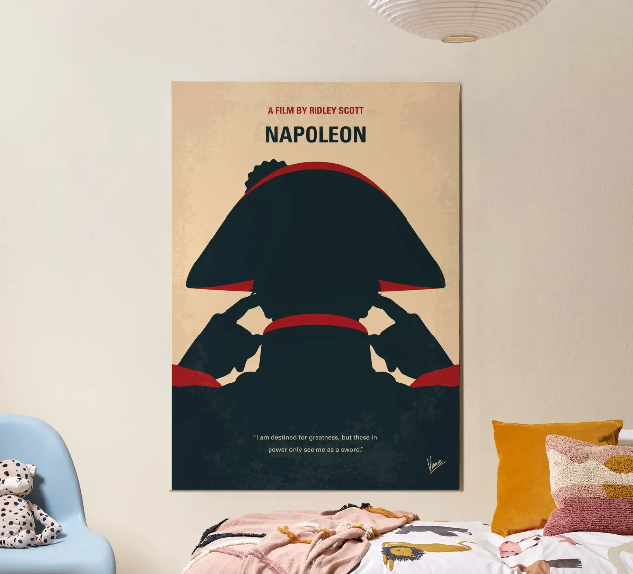 No1472 My Napoleon minimal movie poster poster con telaio in plastica da Chungkong