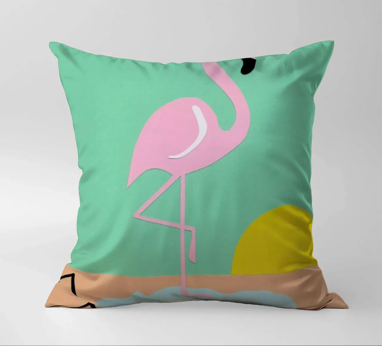 Flamingo Herbert cuscino da Rosi Feist