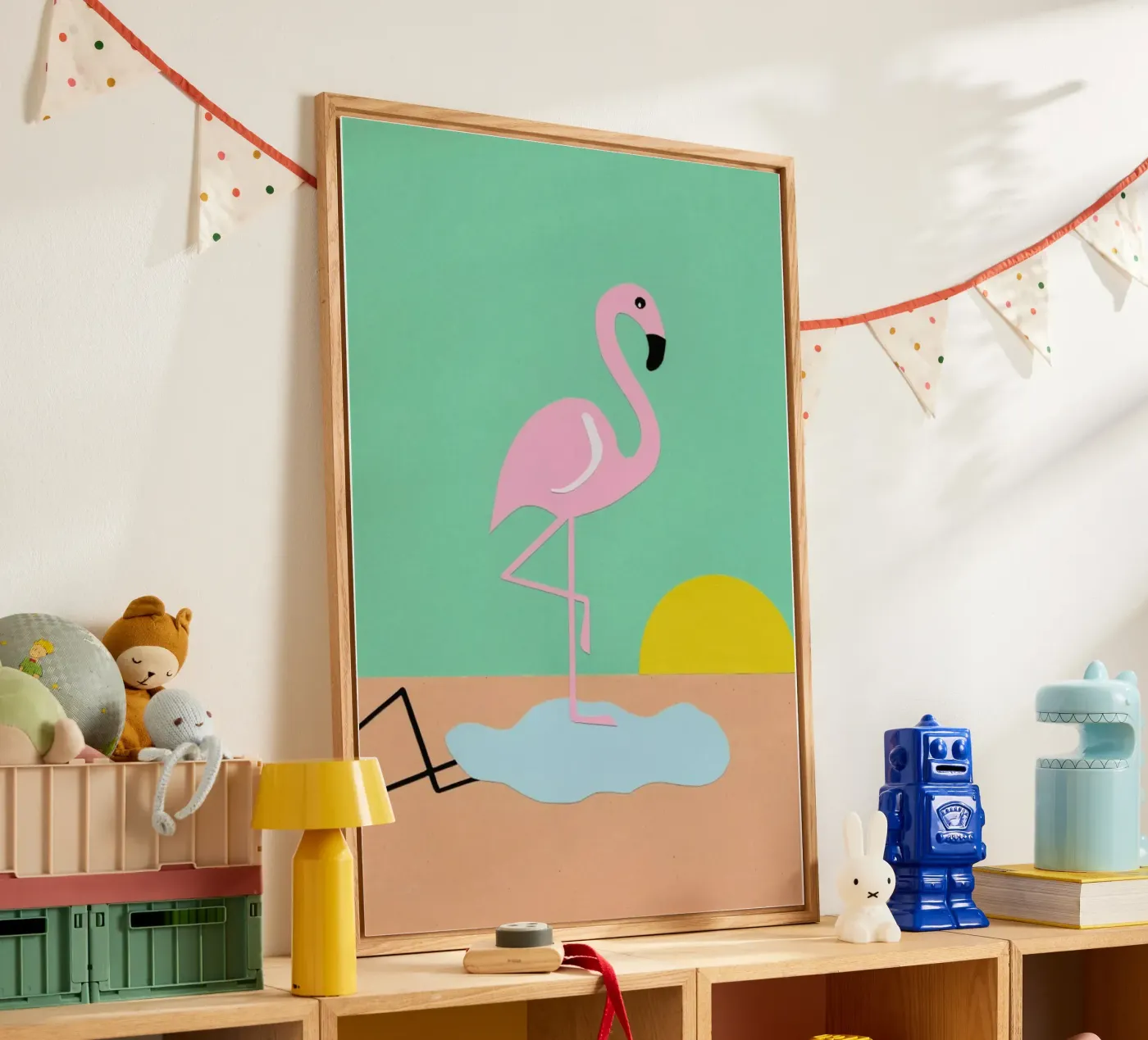 Flamingo Herbert plexiglass da Rosi Feist