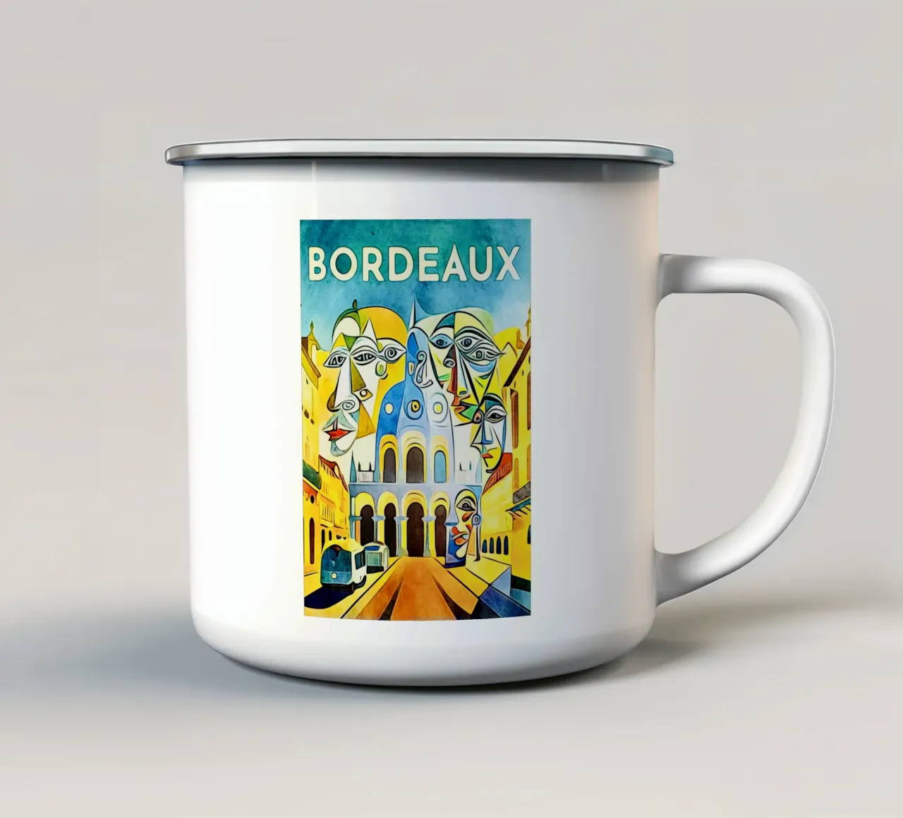 Bordeaux, Globetrotter tazza in smalto da ZAMART