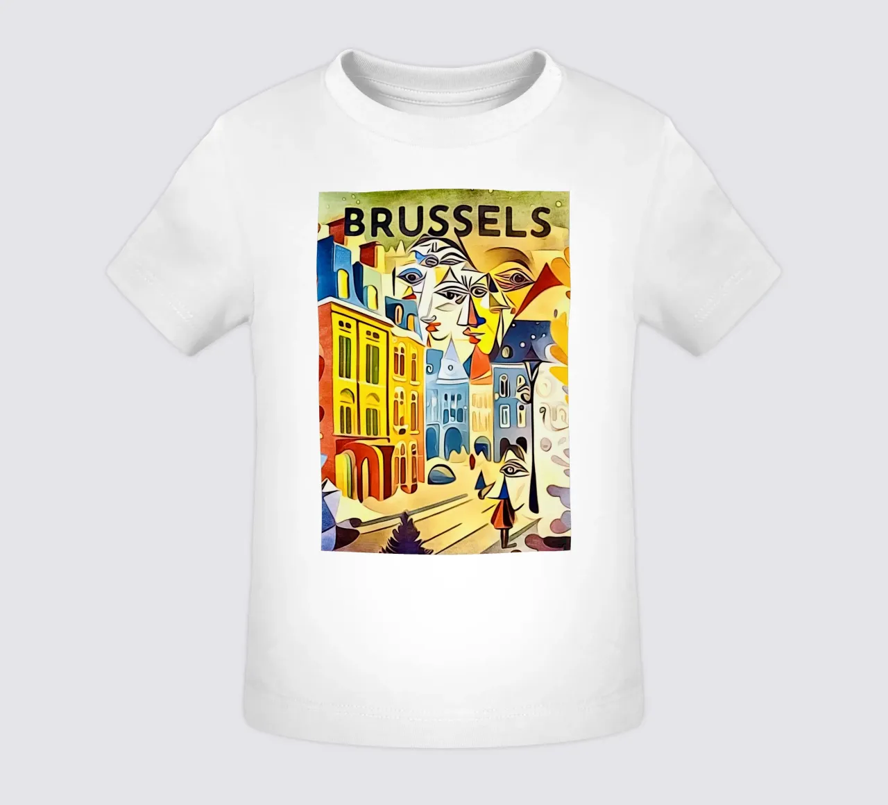 Bruxelles, Globetrotter maglietta neonato da ZAMART