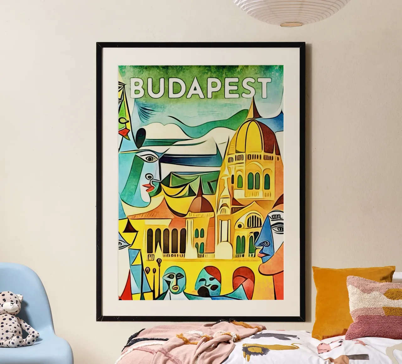 Budapest, Globetrotter poster da ZAMART