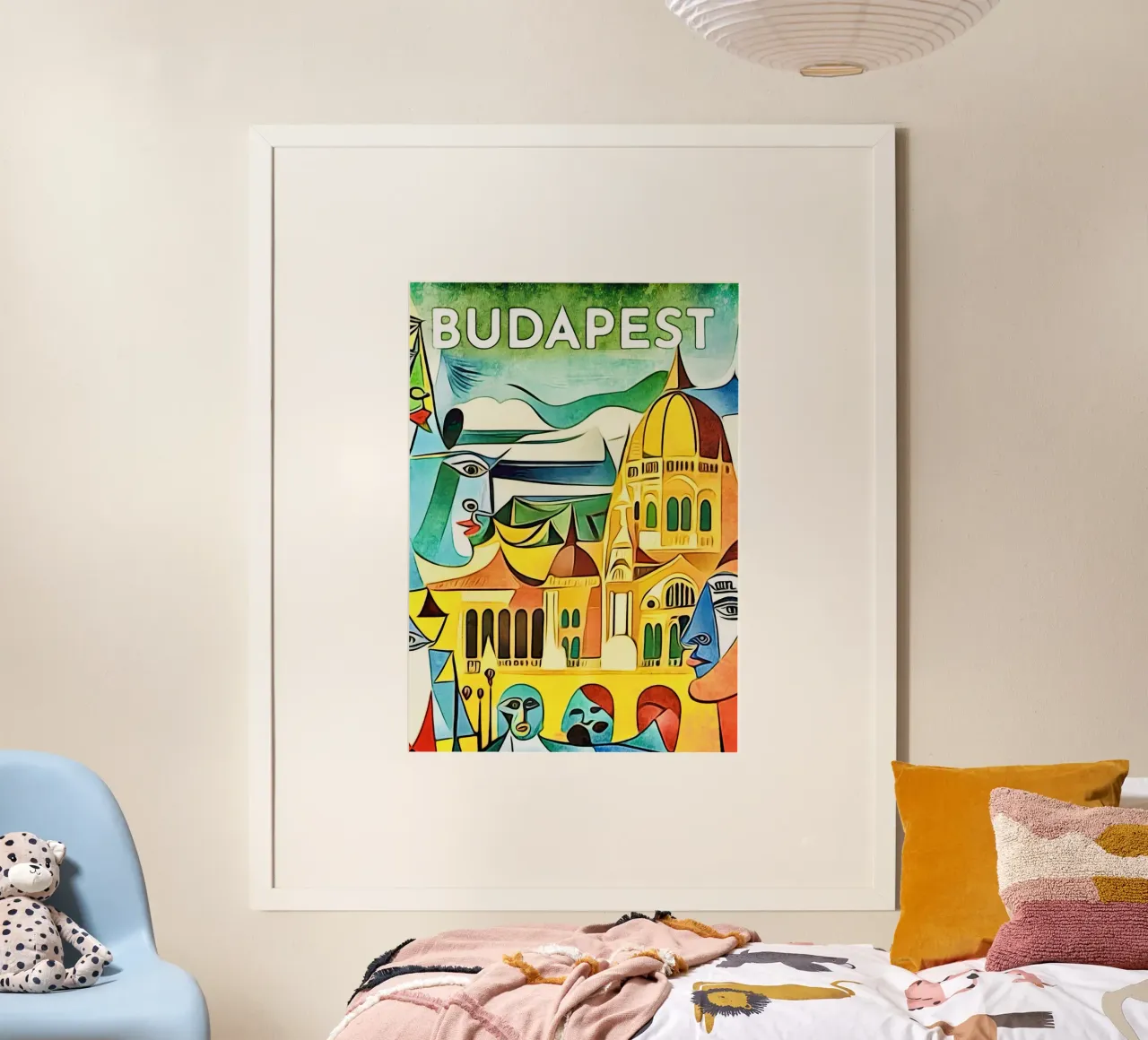 Budapest, Globetrotter poster da ZAMART