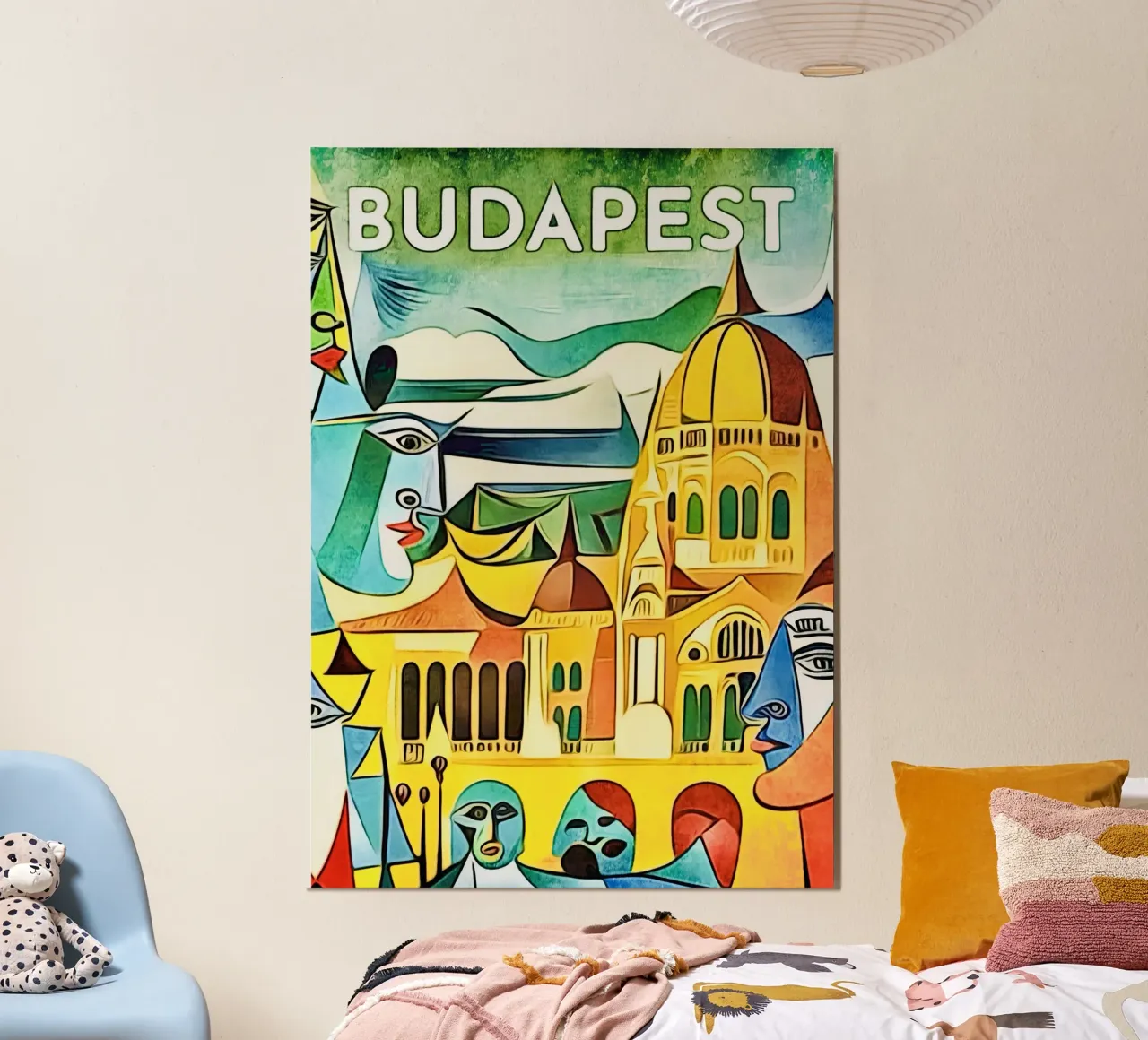 Budapest, Globetrotter poster da ZAMART