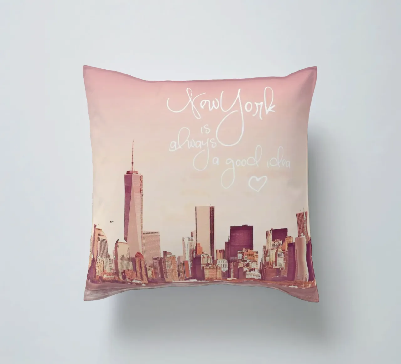 New York Is Always a Good Idea cuscino da Monika Strigel