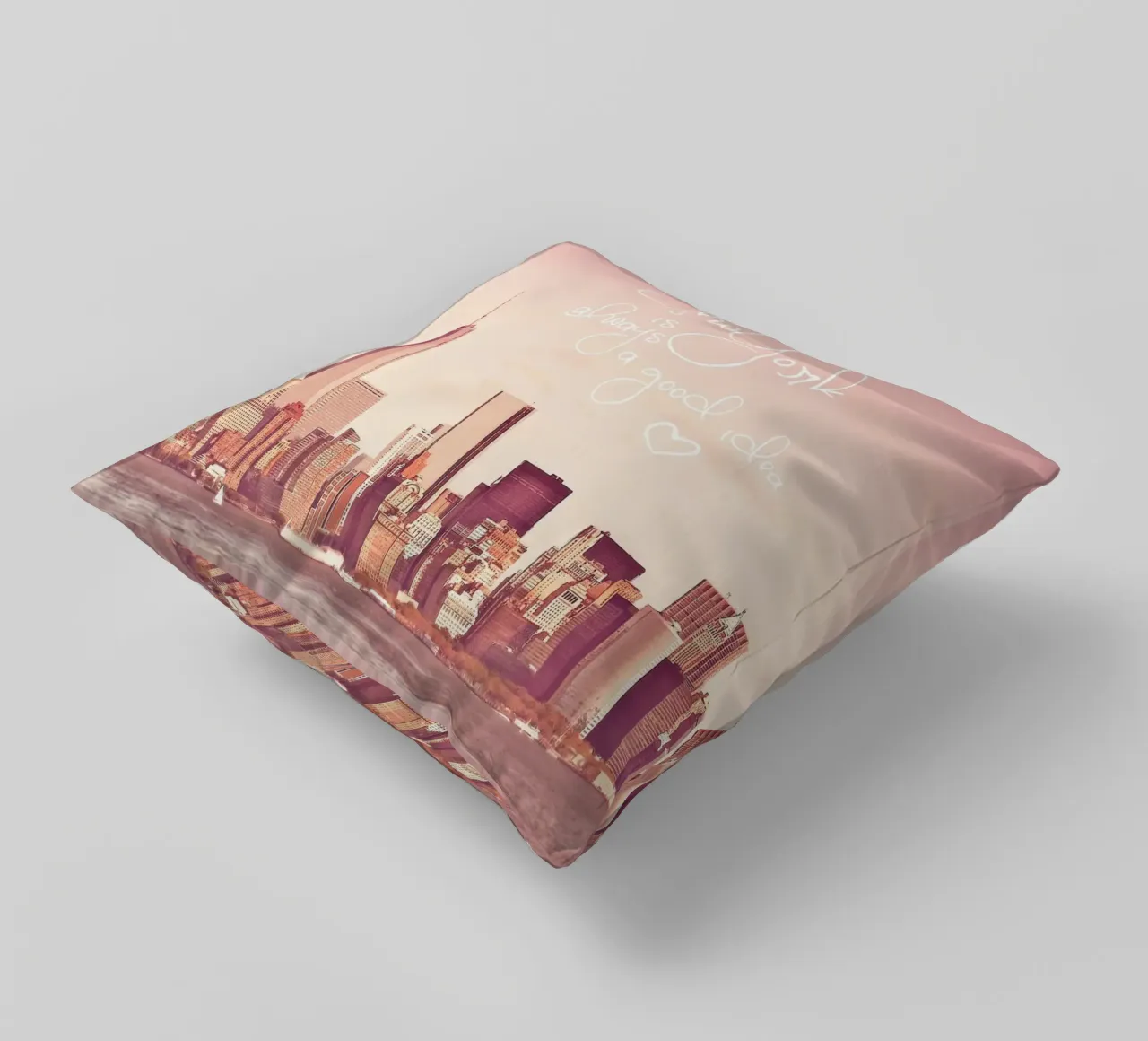 New York Is Always a Good Idea cuscino da Monika Strigel
