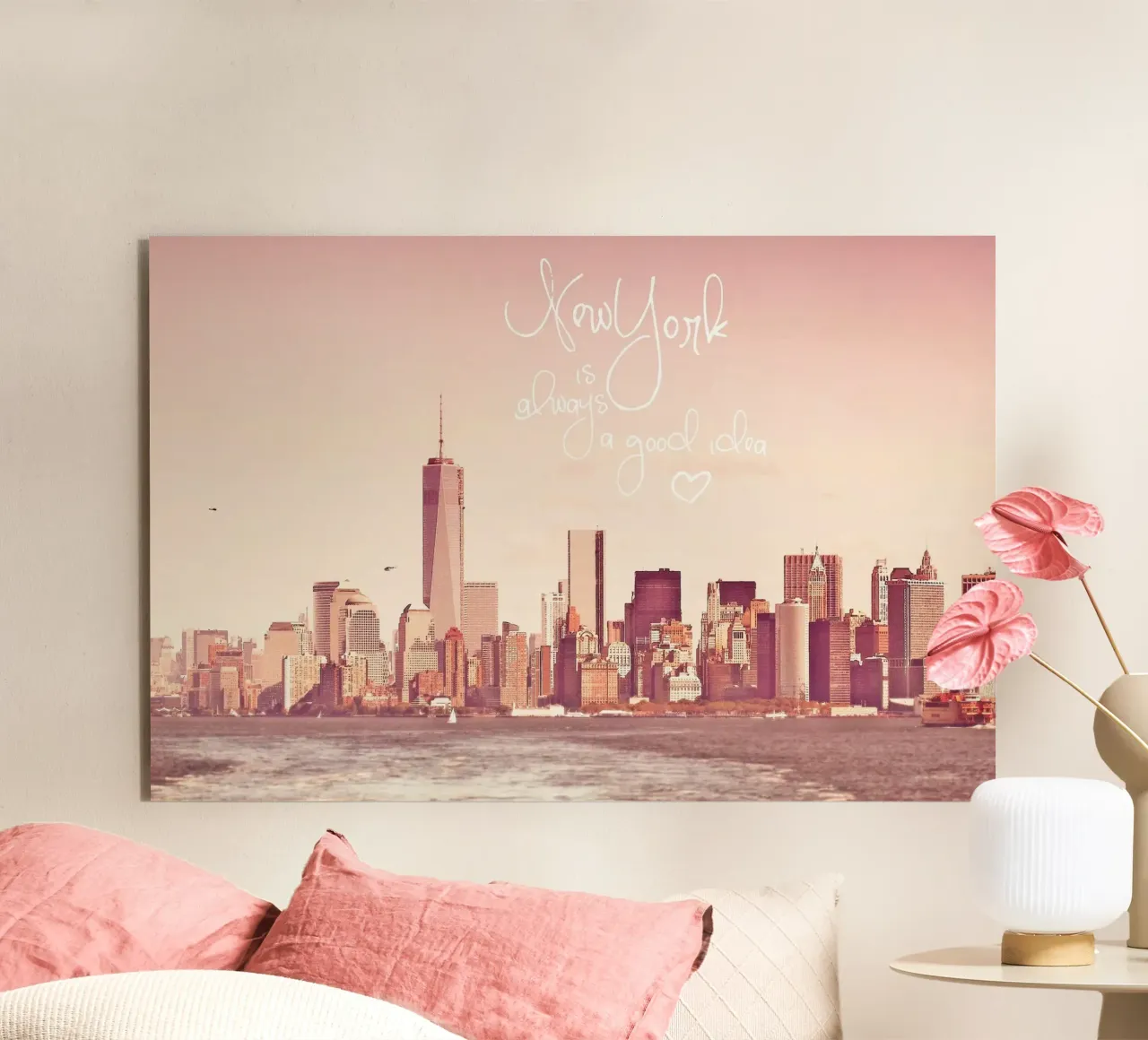 New York Is Always a Good Idea alluminio dibond da Monika Strigel