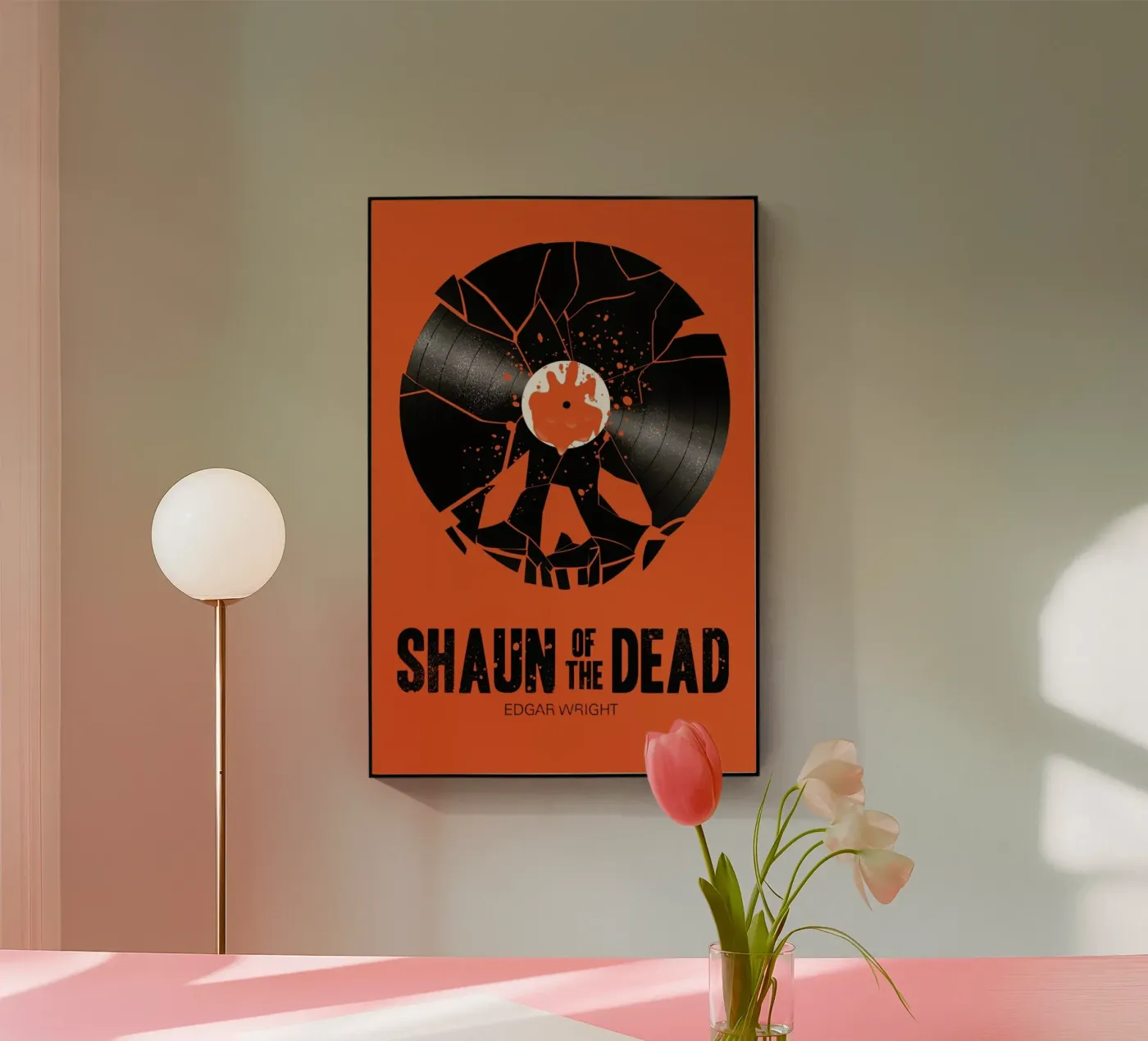 Shaun Acryl-Glas von Chris Wharton