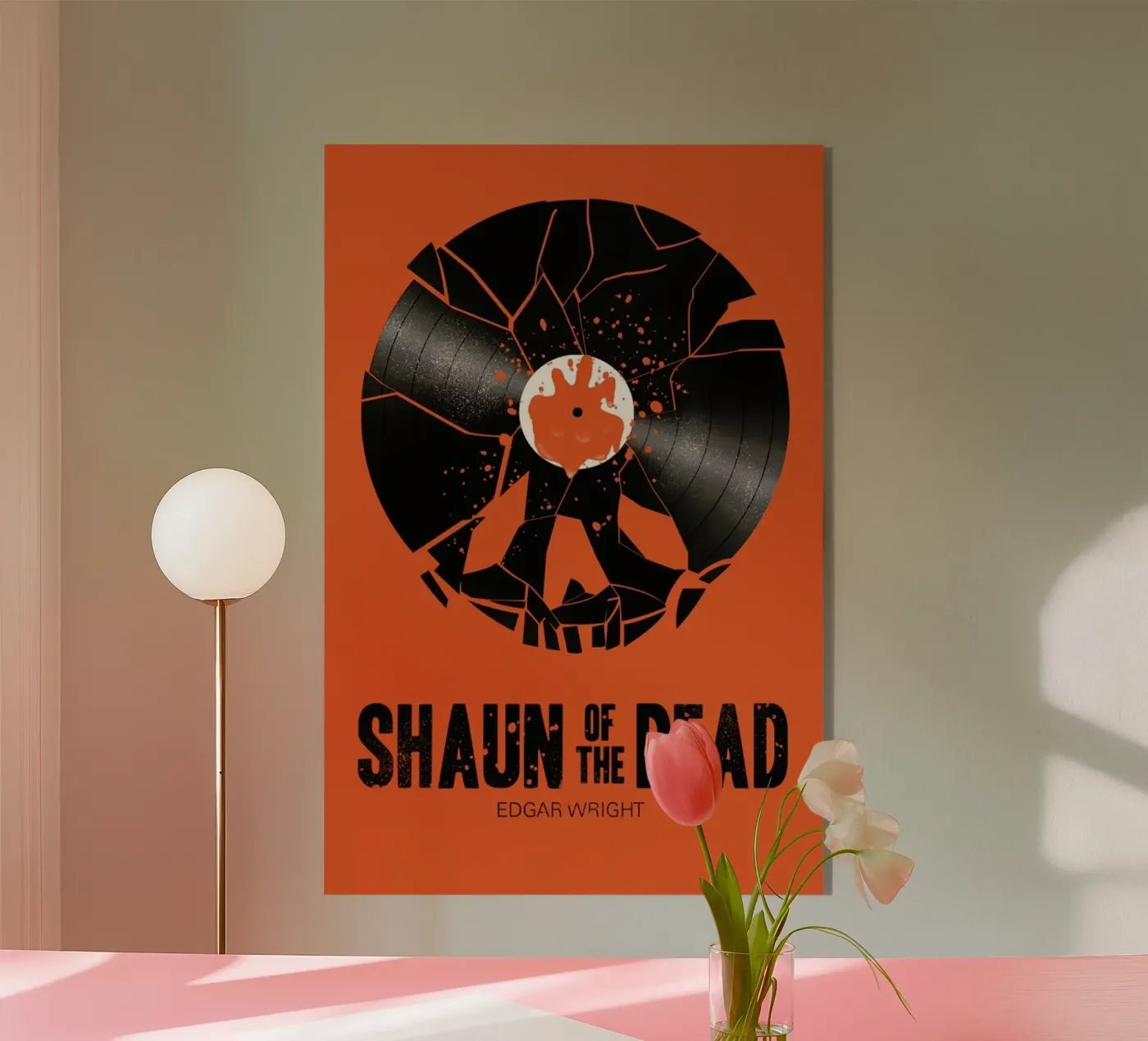 Shaun Acryl-Glas von Chris Wharton