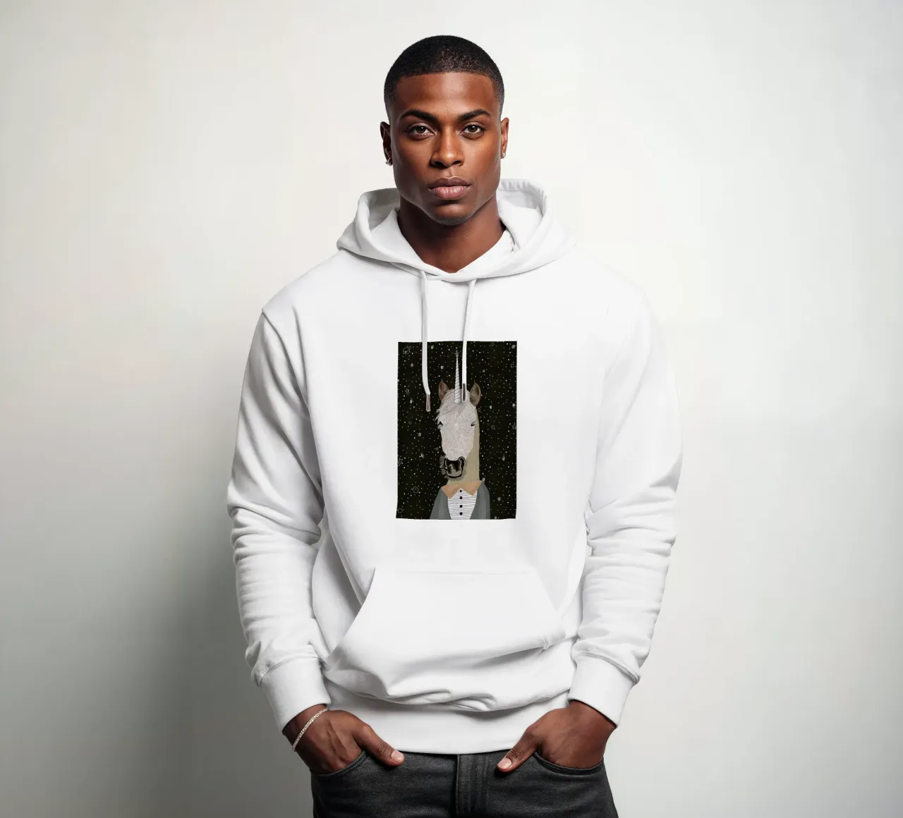 Unicorn felpa con cappuccio da Amalia Restrepo