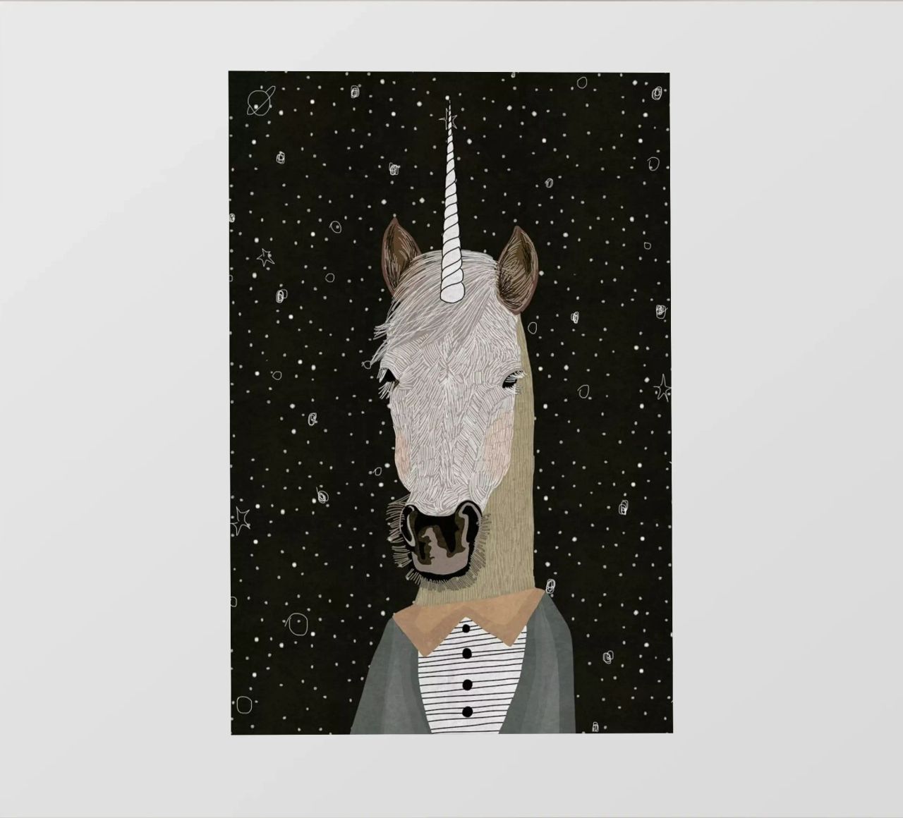 Unicorn telo in pvc da Amalia Restrepo