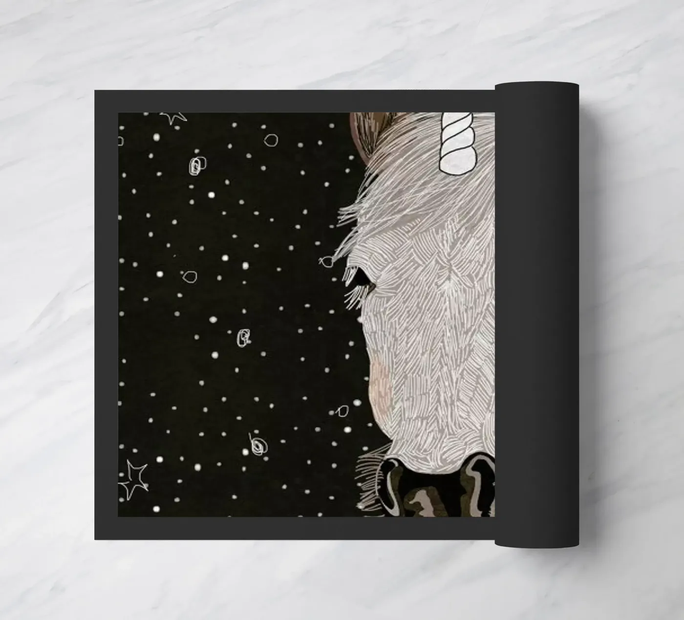 Unicorn Fußmatte von Amalia Restrepo