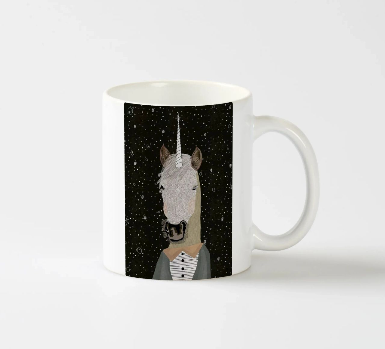 Unicorn tazza in ceramica da Amalia Restrepo