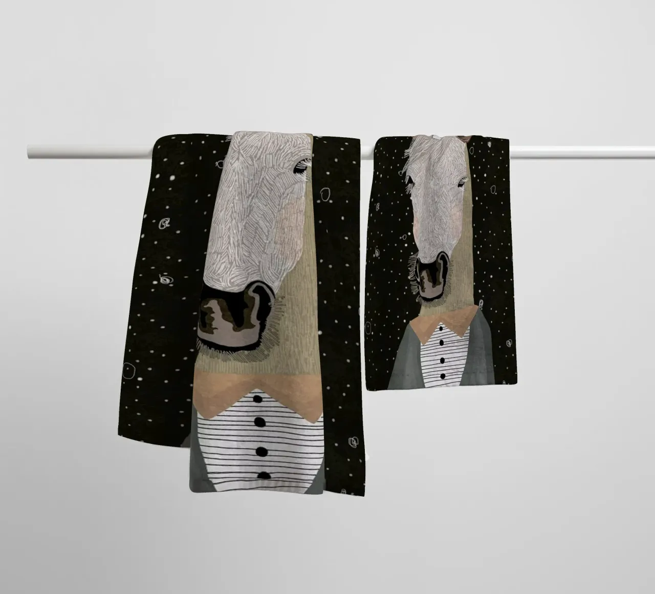 Unicorn asciugamano da bagno da Amalia Restrepo