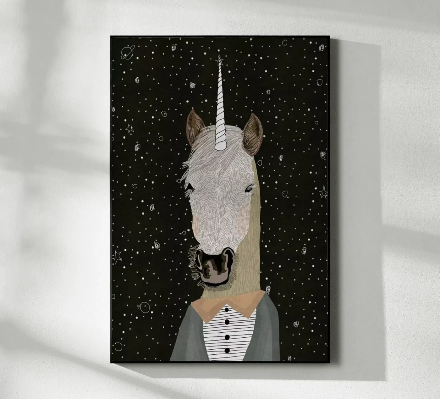 Unicorn Acryl-Glas von Amalia Restrepo