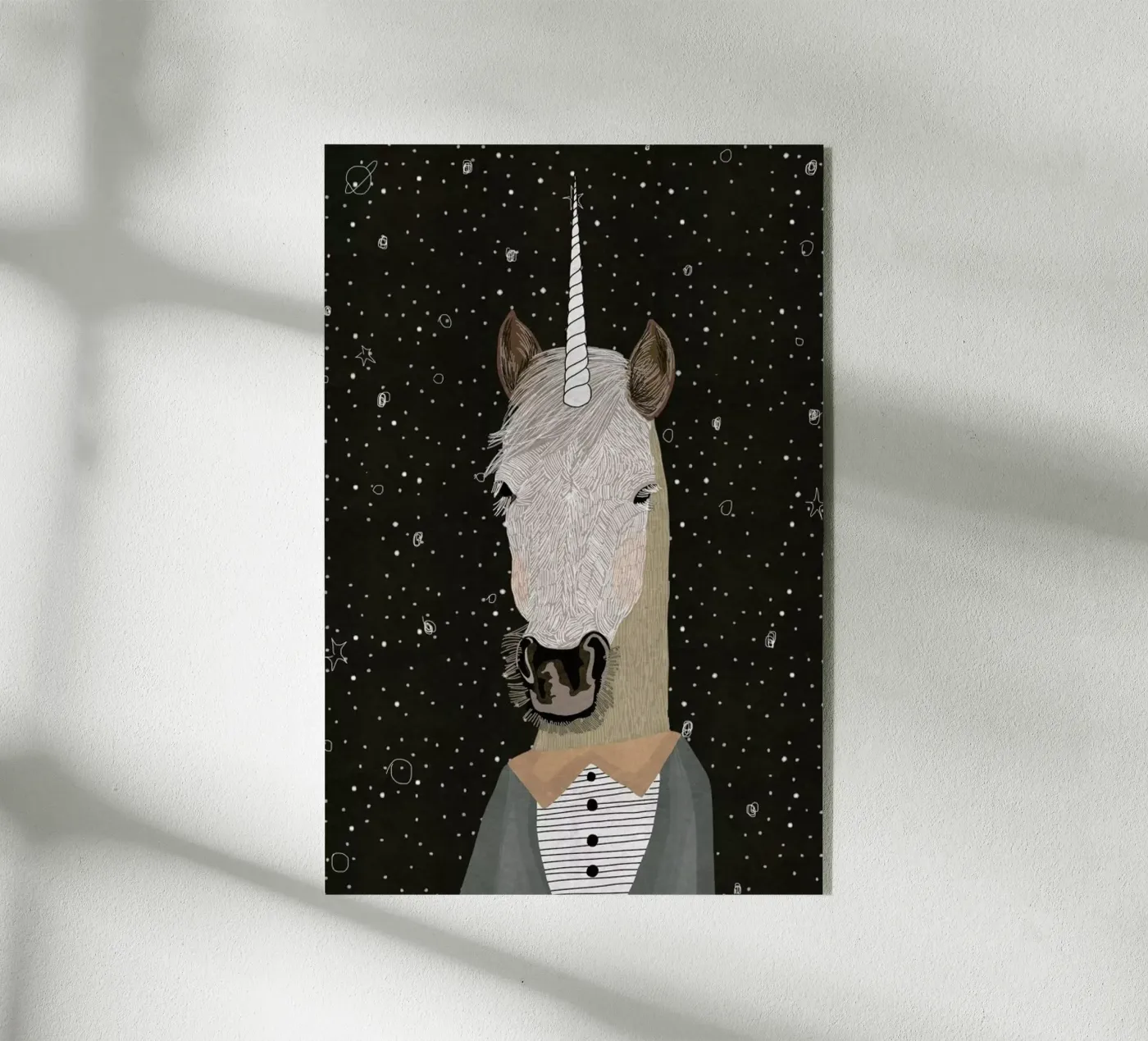 Unicorn Acryl-Glas von Amalia Restrepo