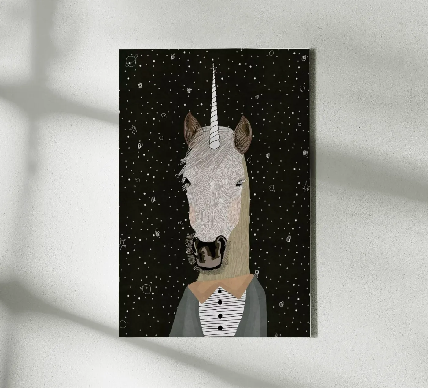 Unicorn tela da Amalia Restrepo