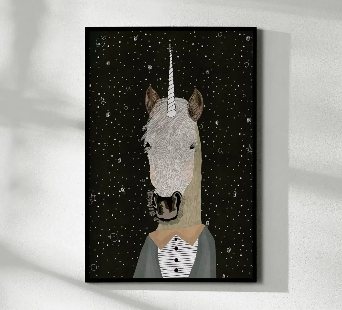 Unicorn poster by Amalia Restrepo