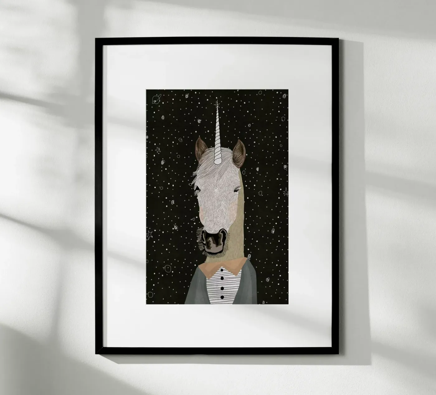 Unicorn poster by Amalia Restrepo
