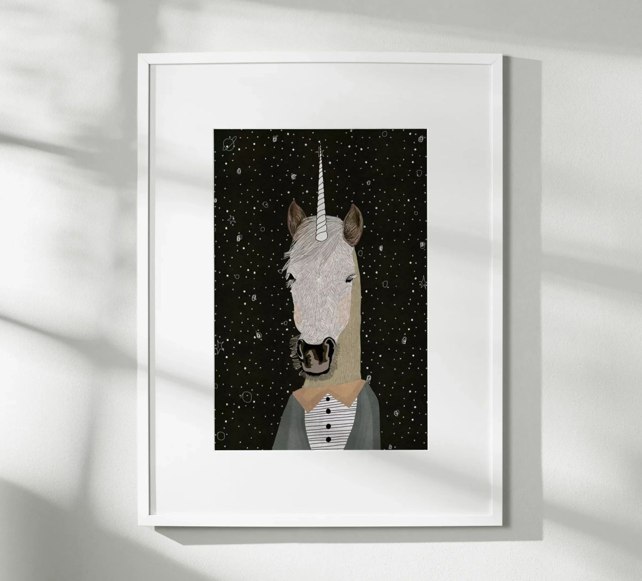 Unicorn Poster von Amalia Restrepo
