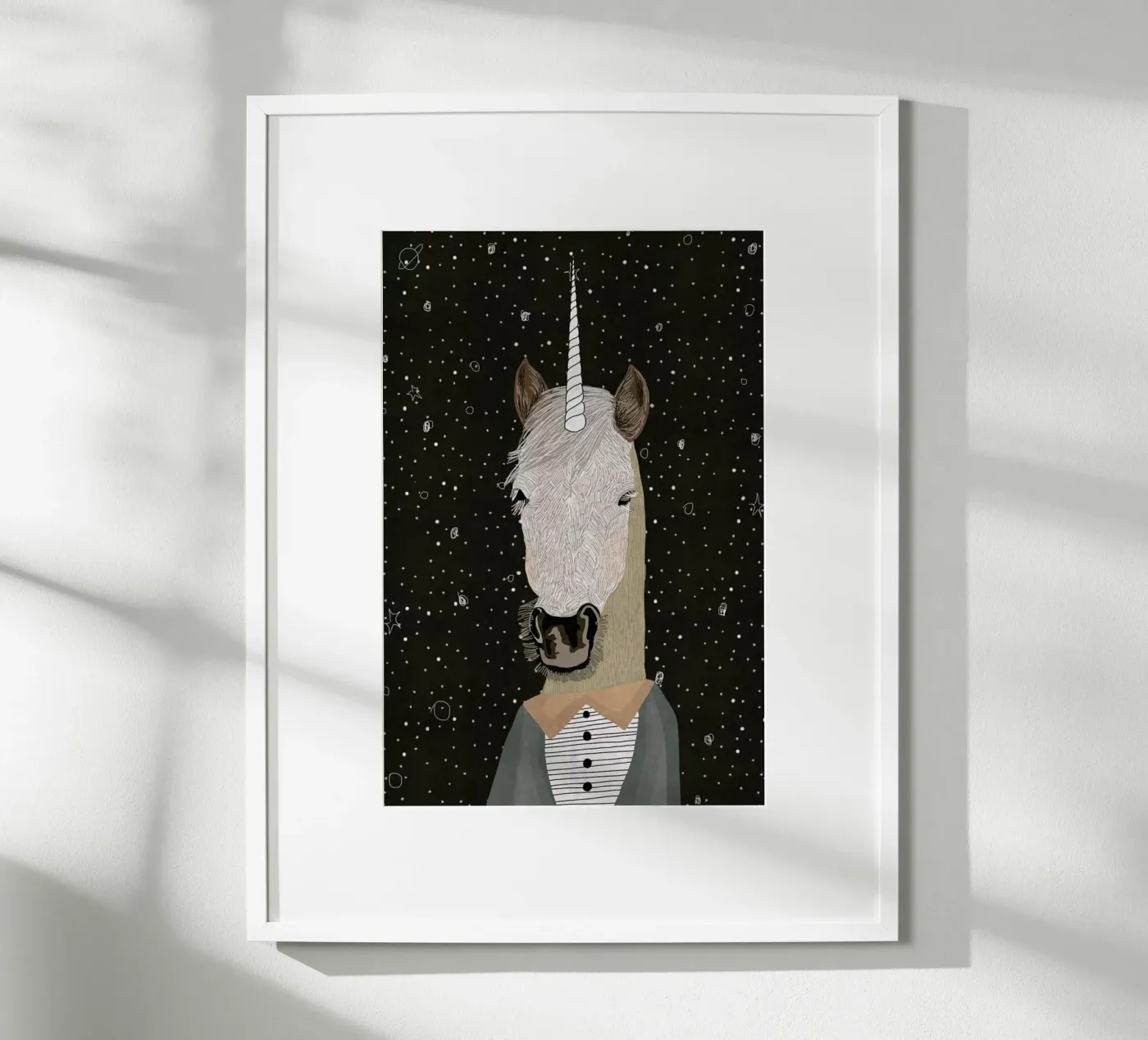 Unicorn poster by Amalia Restrepo