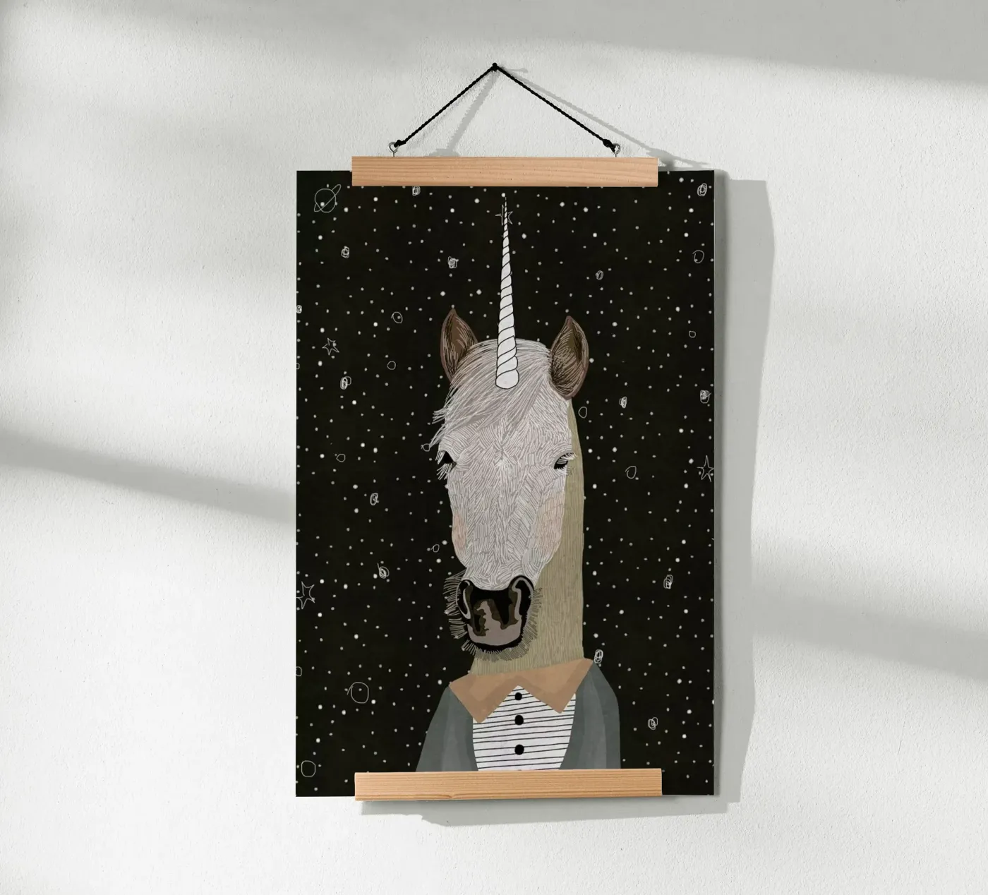 Unicorn poster by Amalia Restrepo
