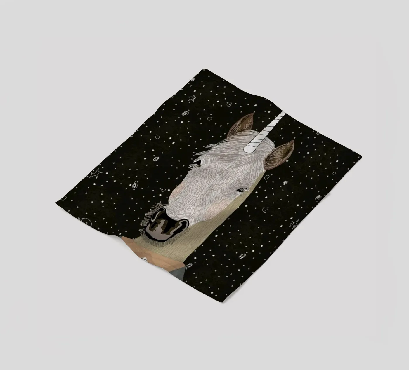 Unicorn Fleecedecke von Amalia Restrepo